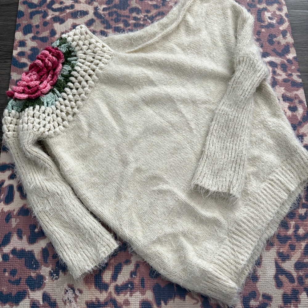 Off the shoulder sweater